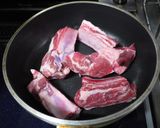 簡単スペアリブ(宮のたれ・市販品使用)作り方1写真