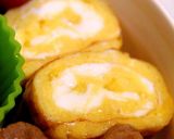 お弁当に♪納豆のタレで出汁巻き卵焼き作り方6写真