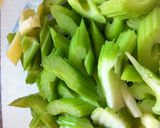 超お手軽セロリ変身!一つの鍋で2味!作り方2写真