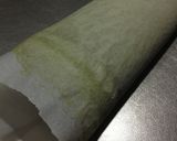 青汁で抹茶ロールケーキ作り方8写真