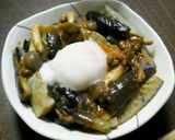 ＊麻婆茄子onたま丼＊作り方3写真