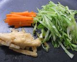 春キャベツと切り干し大根の味噌汁作り方1写真