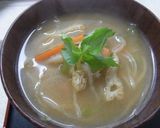 春キャベツと切り干し大根の味噌汁作り方5写真