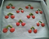 さくらんぼロールケーキ作り方6写真