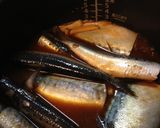 サバとイワシの味噌煮連合（圧力鍋）作り方4写真
