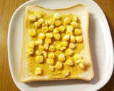 ◎朝食に！カレーマヨコーントースト◎作り方2写真
