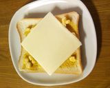 ◎朝食に！カレーマヨコーントースト◎作り方3写真