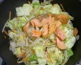 鮭とキャベツを焼いてポン酢で(´∀｀*)作り方3写真