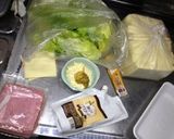 簡単栄養絶賛ハムチーズレタスサンド作り方1写真