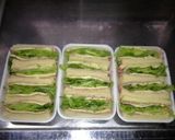 簡単栄養絶賛ハムチーズレタスサンド作り方6写真