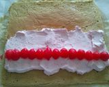 さくらんぼロールケーキ作り方12写真