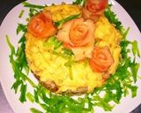 見た目華やか絶品野菜沢山鮭花散らし寿司作り方34写真