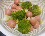 ブロッコリーとフランクのイタリアン風味作り方5写真