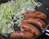 スパイシーキャベツたっぷり麻婆茄子ドッグ作り方4写真