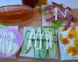 lunchn♪サンドイッチ&ホットドック作り方1写真
