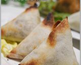鯖味噌煮缶　de　サモサ風作り方16写真
