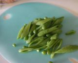 梅肉＆スナップエンドウ入り1口カツ♬作り方1写真
