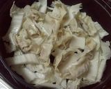 簡単♪市販の餃子と白菜の食べる卵スープ作り方1写真