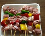 カラフル焼き鳥作り方4写真