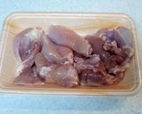 鶏肉と白ネギの甘辛煮作り方1写真