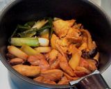 鶏肉と白ネギの甘辛煮作り方6写真