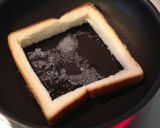 「額縁」トースト♡作り方4写真