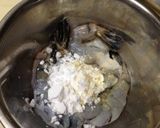 海老とポテトスキンのペペロンチーノ作り方3写真