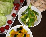 野菜ばっちり鶏むね肉サラダ(=゚ω゚)ノ作り方5写真