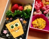 簡単キャラ弁♪スポンジボブ弁当作り方4写真