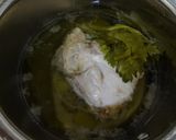 しっとりゆで鶏の白髪ねぎのせ作り方3写真
