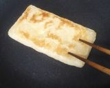 香ばしいうすあげと小松菜のお味噌汁♪作り方1写真
