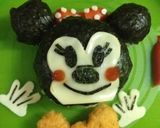 キャラ弁に爪楊枝で簡単真ん丸ミニーちゃん作り方6写真