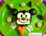 キャラ弁に爪楊枝で簡単真ん丸ミニーちゃん作り方8写真