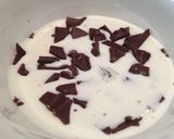 レンジで簡単♪チョコカスタードクリーム♪作り方2写真