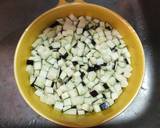●ナスとマイタケの味噌そぼろ●作り方1写真