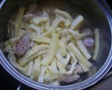 緑がきれいな、ふきの煮物作り方9写真
