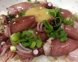 簡単！酢めしで☆ほたるいかのっけごはん作り方5写真