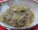 大根とシーチキンの煮物作り方3写真