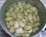 メチャ簡単✿白花豆で作る白い粒餡作り方2写真