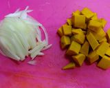 かぼちゃのポタージュ♪作り方1写真