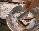 オーブンで焼く♪ソース味の鰯の竜田揚げ作り方3写真
