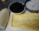 油揚と釜揚げシラスと戻しひじき丼作り方1写真