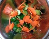 きゅうりと人参の梅肉ピリ辛和え作り方3写真