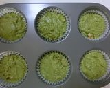 ＨＭで胡桃とホワイトチョコの抹茶マフィン作り方4写真