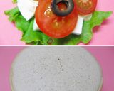 トマトとモッツアレラの黒ビールパンケーキ作り方11写真