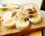 美味しい朝食に☆トースト バナナ作り方2写真
