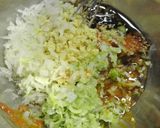 揚げ茄子にon♪夏野菜香味ドレッシング作り方3写真