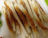 簡単☆結び竹輪とピーマンのゆかりマヨ炒め作り方1写真