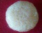 キャラ弁★アンパンマンおむすび作り方1写真