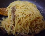 たらこのカルボ仕立てパスタ作り方12写真